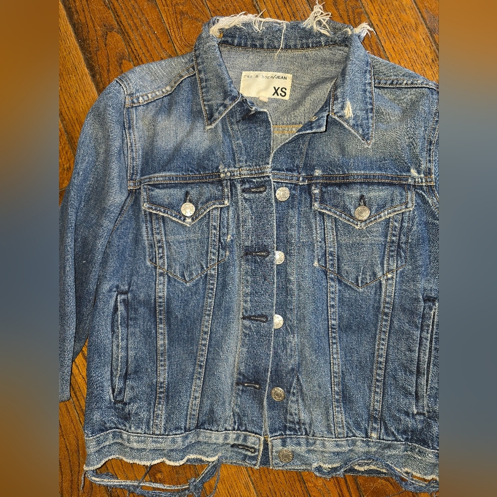 Rag N Bone Super Cool Jean Jacket